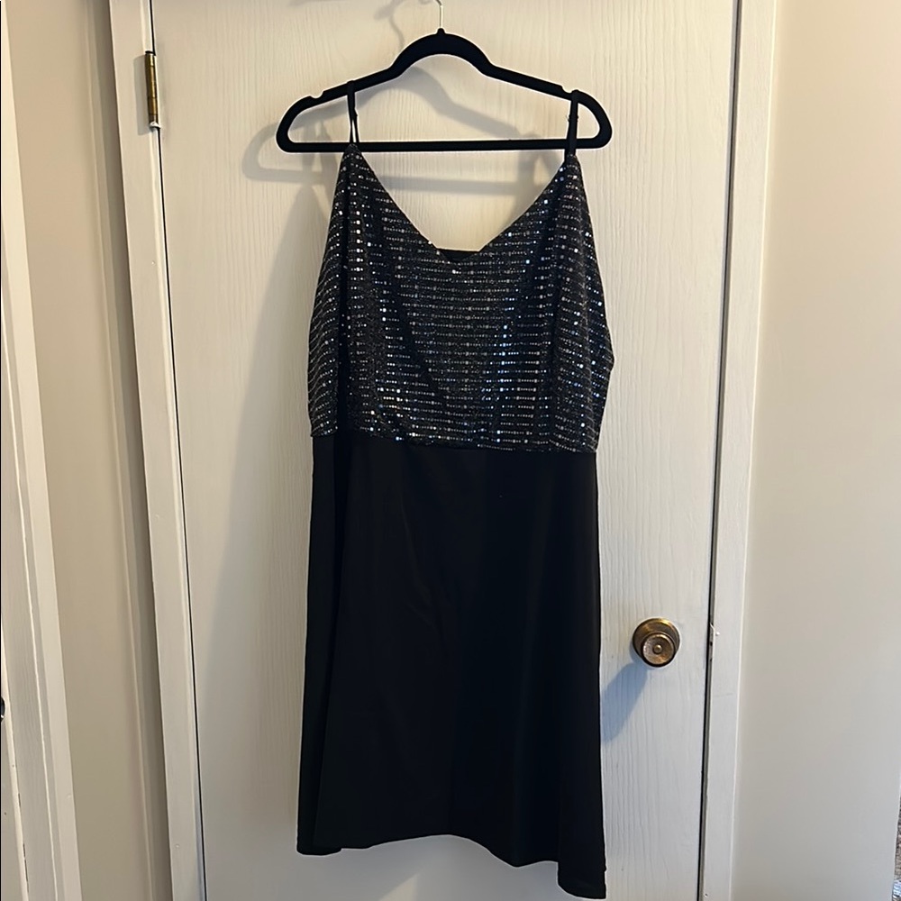 82. Elegant Black and Silver Dress
